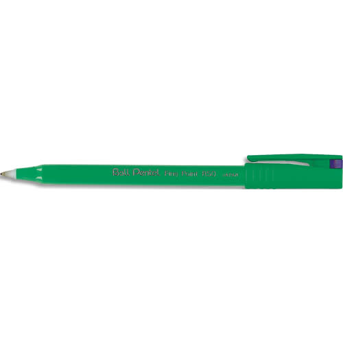 019501_d1.jpg PENTEL Stylo feutre à bille pointe plastique 0,8 mm encre Bleue corps plastique Vert R 50 – Image 1