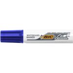 BIC Velleda 1781 Feutres pour Tableau Blanc Effaçables à Sec Pointe Biseautée Large - Bleu – Image 3