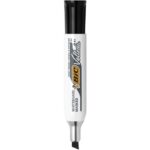 BIC Velleda 1781 Feutres pour Tableau Blanc Effaçables à Sec Pointe Biseautée Large - Noir – Image 2