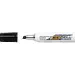BIC Velleda 1781 Feutres pour Tableau Blanc Effaçables à Sec Pointe Biseautée Large - Noir – Image 4