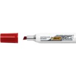 BIC Velleda 1781 Feutres pour Tableau Blanc Effaçables à Sec Pointe Biseautée Large - Rouge – Image 4
