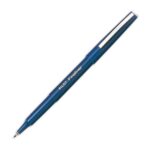 PILOT Stylo-feutre pointe fine baguée métal encre Bleue corps plastique couleur FINELINER