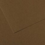 FABRIANO Feuille dessin couleur 50 x 65 cm Tiziano 160g café