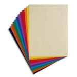 FABRIANO Paquet de 24 feuilles dessin couleur Tiziano 160 g couleurs pastels assorties
