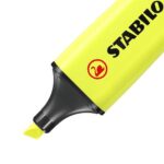 STABILO BOSS ORIGINAL surligneur pointe biseautée - Jaune fluo – Image 3