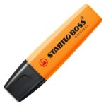 STABILO BOSS ORIGINAL surligneur pointe biseautée - Orange fluo – Image 2