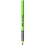 BIC Highlighter Grip Surligneurs Pointe Biseautée - Vert – Image 2