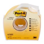 POST-IT Bande de correction adhésive et repositionnable sur dévidoir plastique jetable 25,4 mm x 17,7 m – Image 2