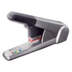 LEITZ Agrafeuse gros travaux, capacité 60 feuilles, cassette de couleur.