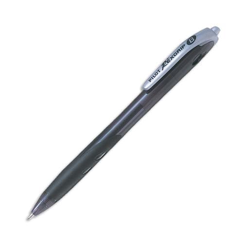 091004_d1.jpg PILOT Stylo à bille Rexgrip Large Noir – Image 1