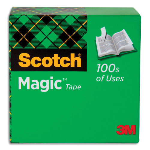 104618_d1.jpg SCOTCH Boîte individuelle Scotch® Magic™ 19 mm x 33 m – Image 1