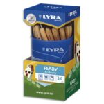 LYRA Pot de 36 crayons graphite Ferby Nature