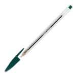 BIC Cristal Original Ecriture Stylos-Bille Pointe Moyenne (1,0 mm) - Vert
