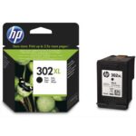 HP 302XL Cartouche d'Encre Noire grande capacité Authentique (F6U68AE)