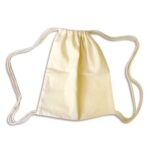 GRAINE CREATIVE Sacs en coton brut à décorer, avec cordon coulissant, 26 x 31 cm