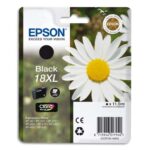 EPSON Cartouche Jet d'Encre Claria Home Noir XL ''Pâquerette'' 18 (T1811) - C13T18114012
