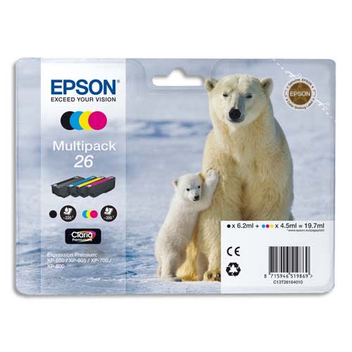 133796_d1-1.jpg EPSON Multipack 4 couleurs (T2616) C13T26164010 – Image 1