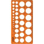 MAPED Trace-cercles TECHNIC pairs et impairs de 1 à 35 mm – Image 2
