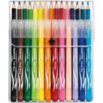 MAPED Pochette de 12 feutres LONG LIFE + 15 crayons de couleur COLOR PEPS – Image 2