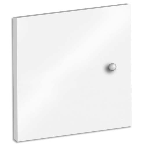 135284_d1-1.jpg MT INTERNATIONAL Lot de 2 Portes + Fonds pour multi-cases MT1 Elégance - Dim. L32,5 x H33 x P1,6 cm Blanc – Image 1