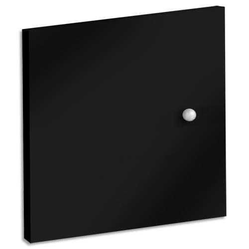 135290_d1-1.jpg MT INTERNATIONAL Lot de 2 Portes + Fonds pour multi-cases MT1 Elégance - Dim. L32,5 x H33 x P1,6 cm Noir – Image 1