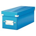LEITZ Boîte de rangement pour CD Click&Store coloris WOW Bleu 60410036