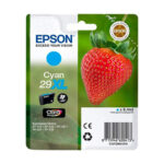 EPSON Cartouche Jet d'Encre Claria Home Cyan XL ''Fraise'' 29 (T2992) - C13T29924012