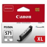 CANON Cartouche Jet d'encre cli-571xl Gris 0335C001