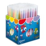 MAPED Schoolpack de 72 feutres Colorpeps pointe moyenne couleurs assorties
