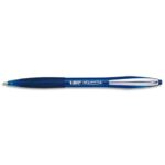 BIC Ecriture Atlantis Soft Stylos-Bille Rétractables Pointe Moyenne (1,0 mm) - Encre Bleue