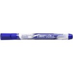 BIC Velleda Ecriture Feutres pour Tableau Blanc Effaçables à Sec Pointe Conique Large - Encre Bleue – Image 2