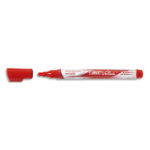 BIC Velleda Feutres pour Tableau Blanc Effaçables à Sec Pointe Conique Large - Rouge