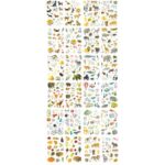 MAILDOR 1692 gommettes Mimistick assorties