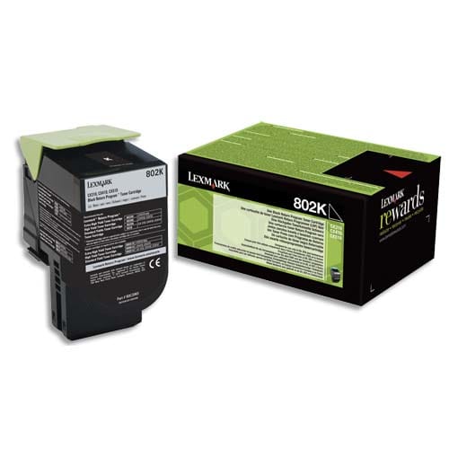 147826_d1-1.jpg LEXMARK Cartouche toner Noir 802K 80C20K0 – Image 1