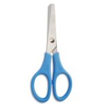 WONDAY Ciseaux écolier 13 cm lames inox bouts ronds pour gaucher