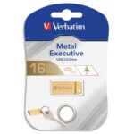 VERBATIM Clé USB 3.0 Store'N'Go Mini Métal Executive Gold 16Go 99104