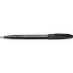 PENTEL Stylo feutre pointe en Acrylique largeur de trait 0,8 mm encre Noire SIGN PEN S520