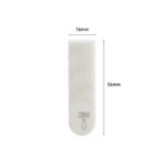 COMMAND Blister de 8 Languettes de fixation Command™ pour tableau, Petit modèle Blanc Poids max 1,8 kg – Image 2