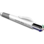 PAPERMATE Stylo bille rétractable 4 couleurs INKJOY QUATRO standard : Noir,Bleu,Rouge,vert