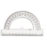 WONDAY Rapporteur 180 dégrés 12 cm sous étui packbordable