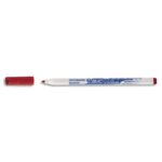 BIC Velleda 1721 Feutres pour Tableau Blanc Effaçables à Sec Pointe Conique Fine - Rouge