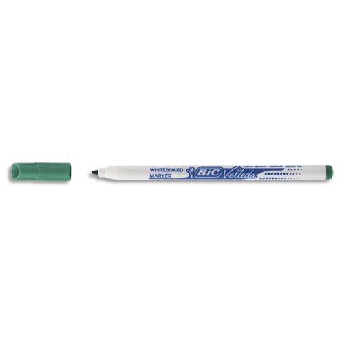 209687_d1.jpg BIC Velleda 1721 Feutres pour Tableau Blanc Effaçables à Sec Pointe Conique Fine - Vert – Image 1