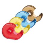 WONDAY Dévidoir pour ruban adhésif 19mmx33m, couleurs translucides assorties