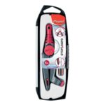 MAPED Compas Stop and Safe à bague + 1 crayon mini Black'Peps assortis Bleu, Orange ou Rose – Image 3