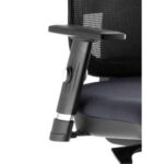 Paire d'accoudoirs Noirs réglables en hauteur pour sièges ''Tertio''