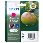 EPSON Cartouche Jet d'Encre DURABrite Ultra Magenta ''Pomme'' (T1293) - C13T12934012