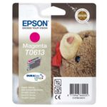 EPSON Cartouche Jet d'Encre DURABrite Ultra Magenta ''Ourson'' (T0613) - C13T06134010
