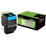 LEXMARK Cartouche toner Cyan LRP HC 70C2HC0