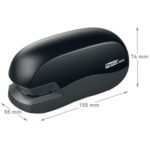 RAPID Agrafeuse électrique Fixativ 20EX, capacité 20 feuilles, brachement sur secteur, noir, 5000297 – Image 2