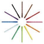 BIC KIDS Visa Feutres de Coloriage à Pointe Fine - Couleurs Assorties, Classpack de 288 – Image 2